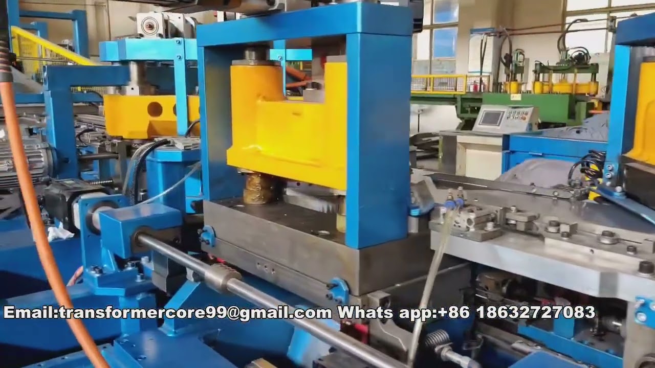 High Speed silicon steel cross cutting line Step-Lap,Transformer core Cut-to-length machine,CRGO