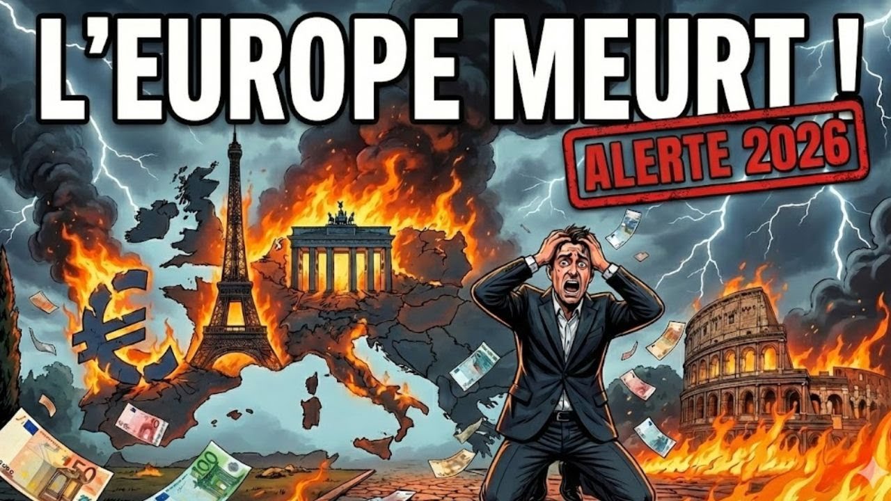 L'EFFONDREMENT de l'Europe est désormais OFFICIEL... (Il n'y a pas de retour en arrière possible !)
