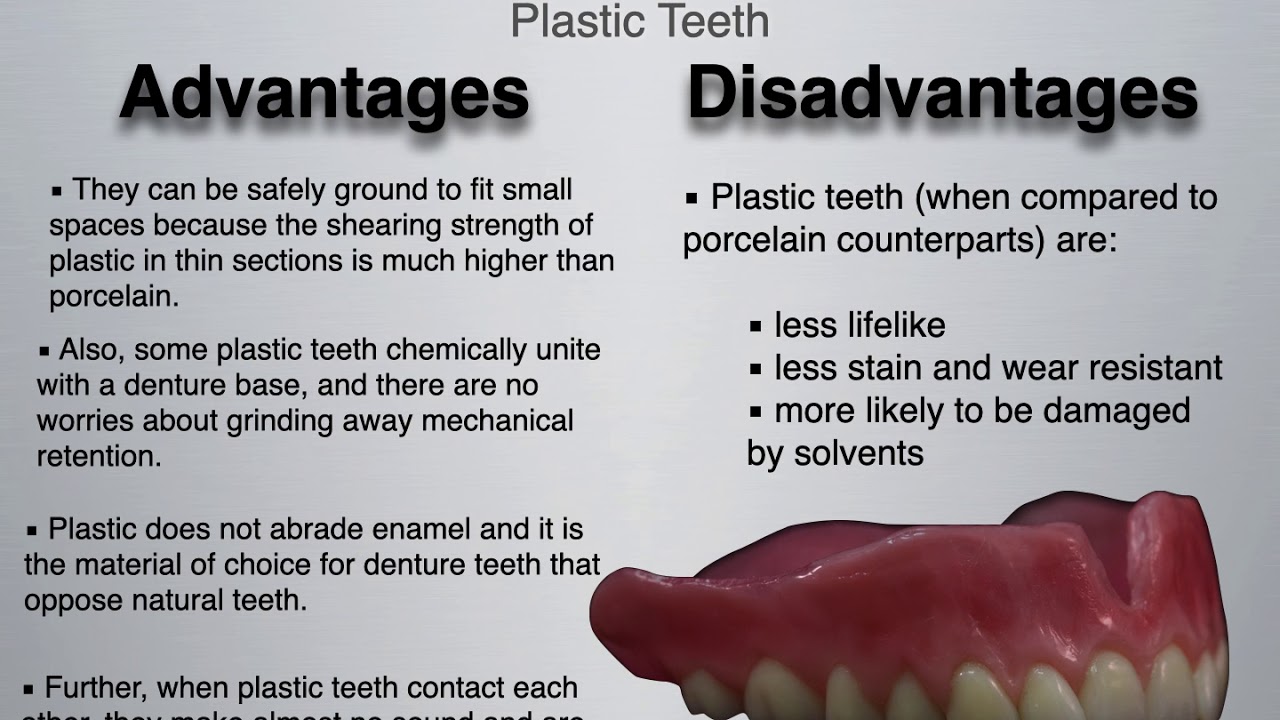 Complete Dentures 1 - 7) Denture Teeth