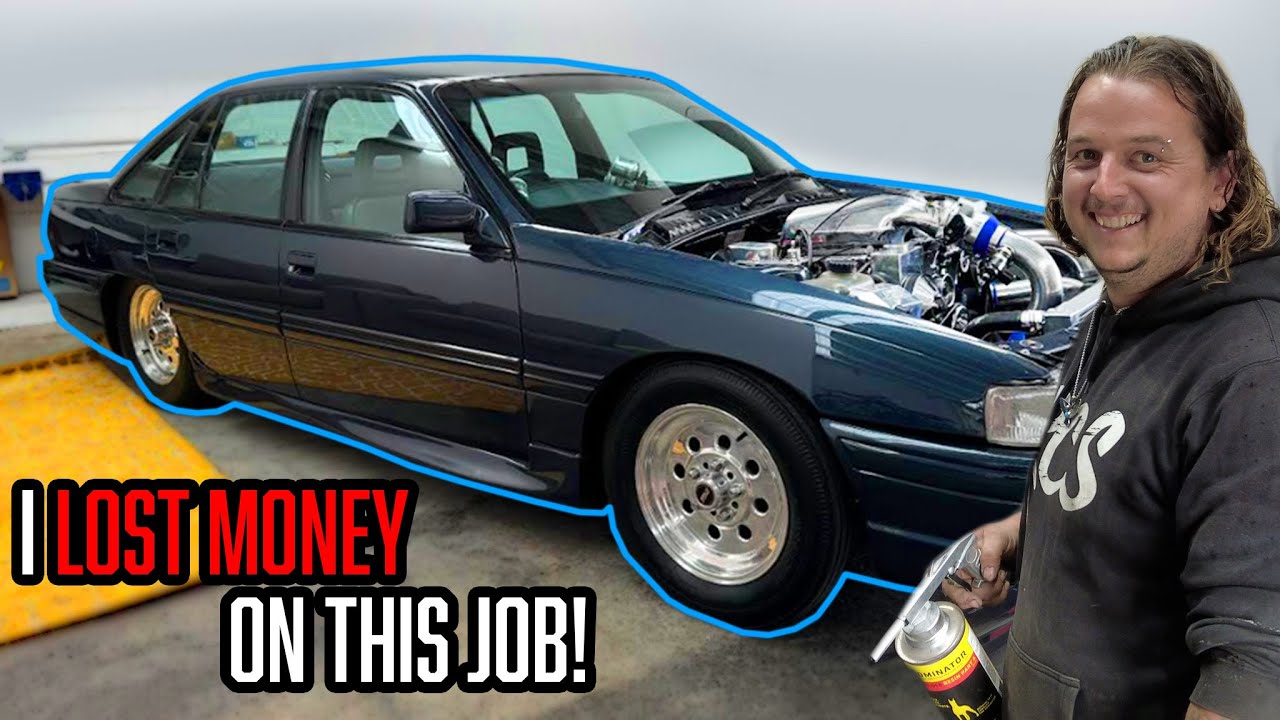 Mini Tubs & Custom Rear Suspension - Holden VN Commodore Build Video