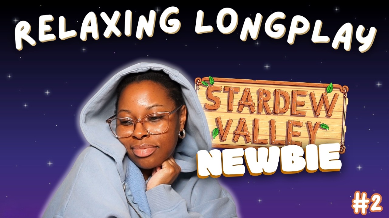 fall asleep while I learn how to play Stardew Valley 🌙✨... | Relaxing Long Gameplay w/ Commentary