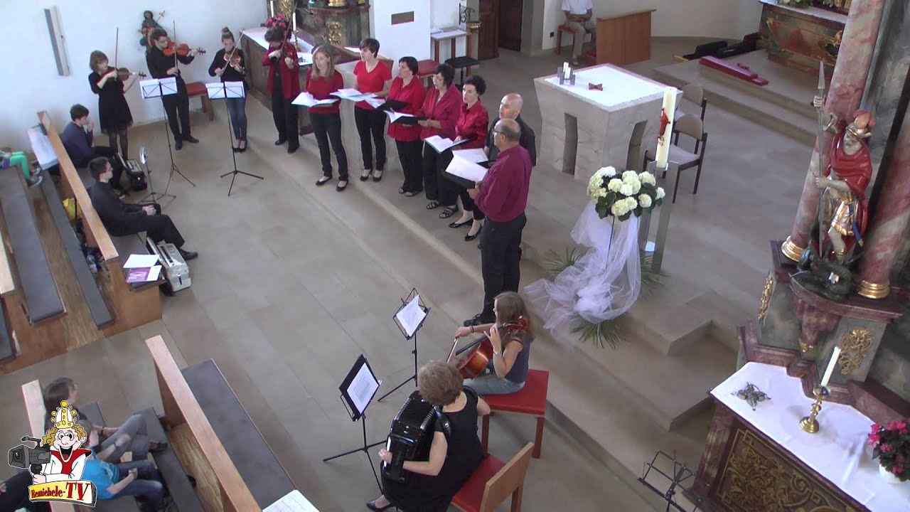 Spazierwegkonzert St. Remigius Dahenfeld - 3 Taiz&eacute; Lieder - Chor der Musikschule Neckarsulm