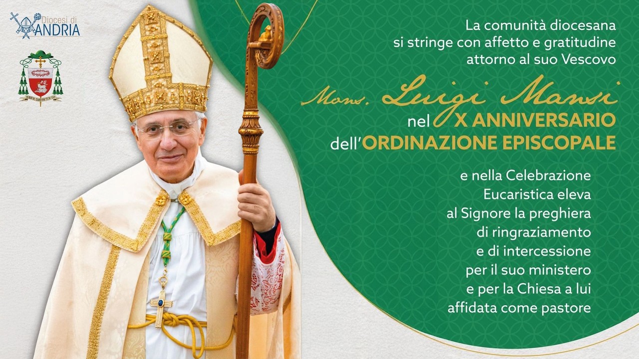 X anniversario di Ordinazione Episcopale di Mons. Luigi Mansi