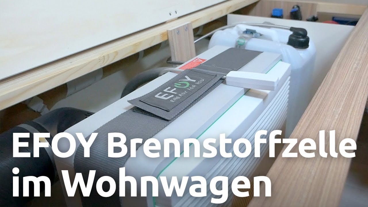 EFOY Comfort 140 Brennstoffzelle im Langzeit-Test in unserem Wohnwagen