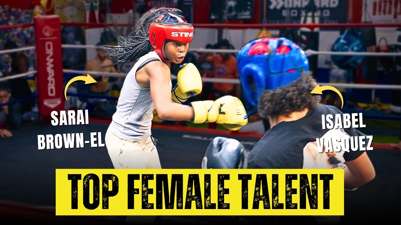 4K SPARRING Of The BEST Female Boxers I Have Seen Since I Began!