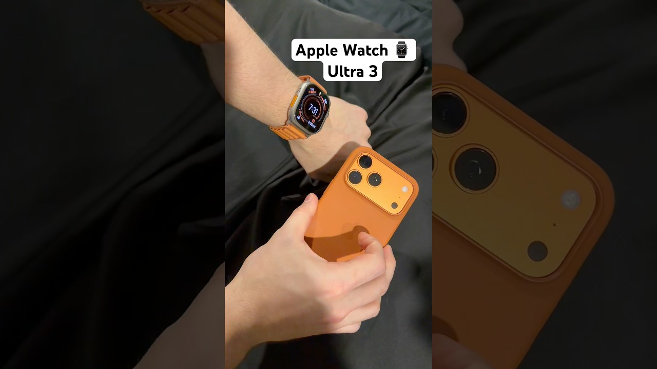 ⌚️Apple Watch Ultra 3 Unboxing! #apple #unboxing #applewatch #tech #fyp #watch