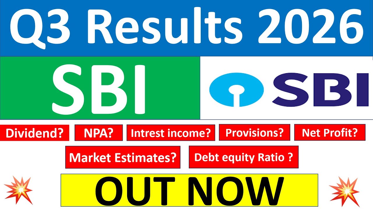 SBI q3 results 2026 | State Bank of India results today | SBIN Share News | SBI Share latest news