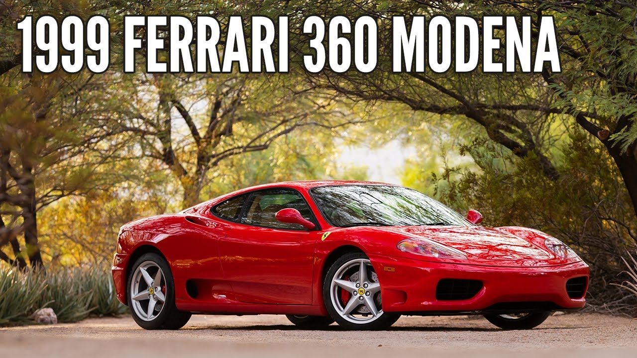 1999 Ferrari 360 Modena - Drive and Walk Around - Southwest Vintage Motorcars