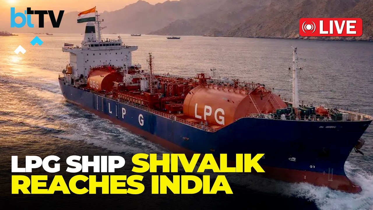 LIVE: Indian Vessel ‘Shivalik’ Reaches Mundra Port | Big LPG Boost | Israel-IranWar