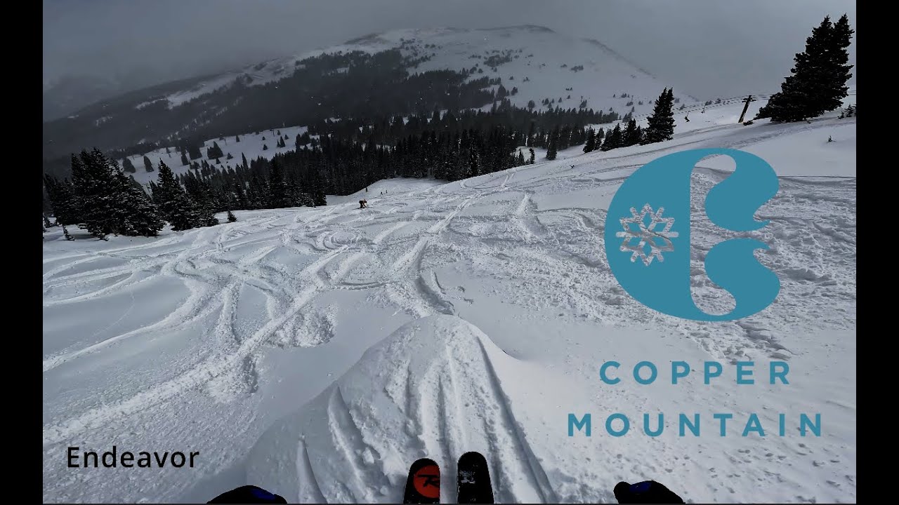 Skiing the STEEPS at Copper