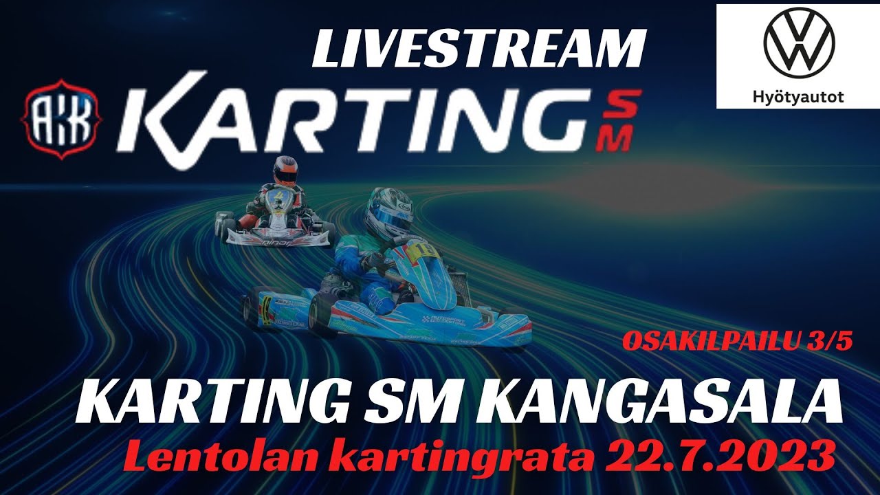 Karting SM Kouvola I 1.-2.7.2023 I Sunnuntai