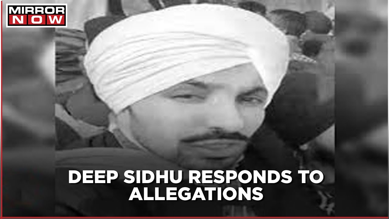 Deep Sidhu flees from Red Fort; responds to allegations of instigating violence in Delhi