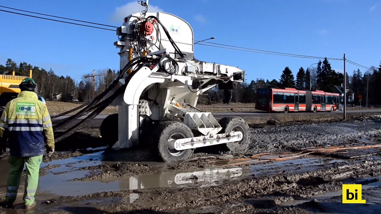 Herrenknecht Pipe Express near Stockholm (Sweden 2015) [Full HD]