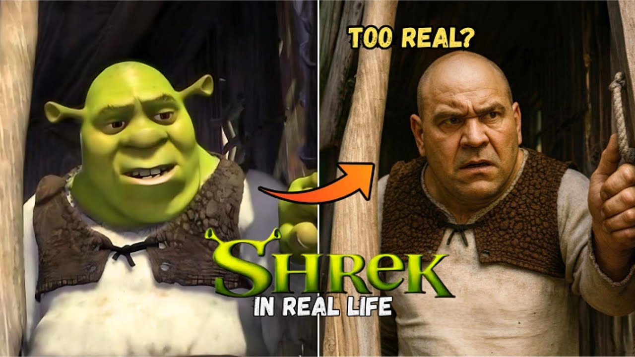 😱 SHREK in REAL LIFE | AI Transformation | You Won’t Believe This Is AI