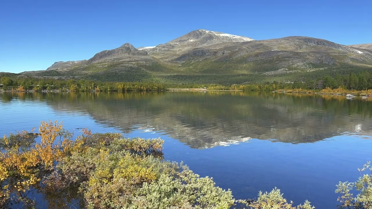 Swedish Lapland. Stora Sj&ouml;fallets / Stuor  Muorkke nationalpark. Naturum Laponia.