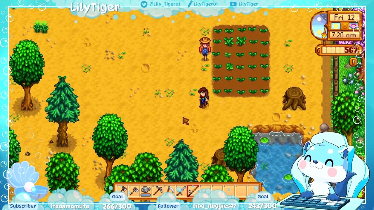 VOD: Working on the Farm (Stardew Valley)