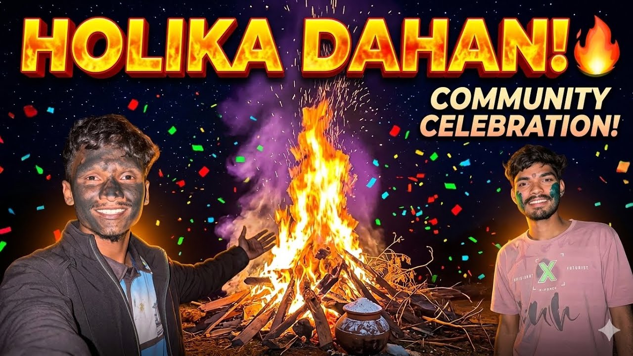 HOLIKA DAHAN! COMMUNITY CELEBRATION! 