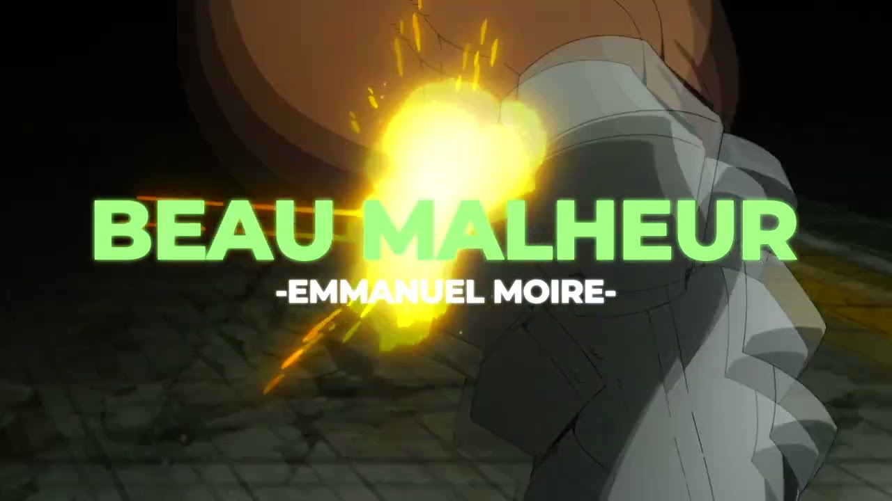 ✨Beau malheur - Emmanuel Moire (Slowed+Reverb)