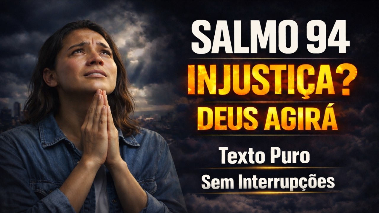 SALMO 94: Quando a Injustiça Parece Vencer, Ouça Esta Oração e Veja Deus Agir |  1h Sem Interrupções