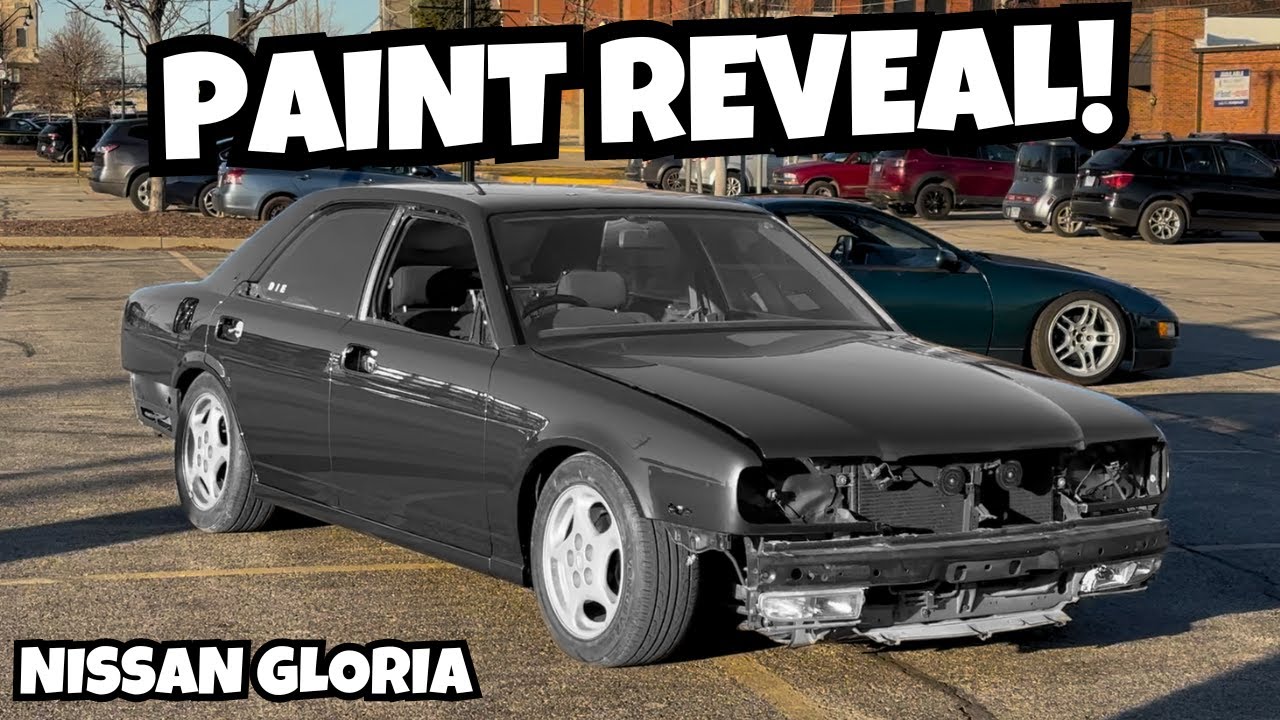Представляем новый цвет моего Nissan Gloria Y32!