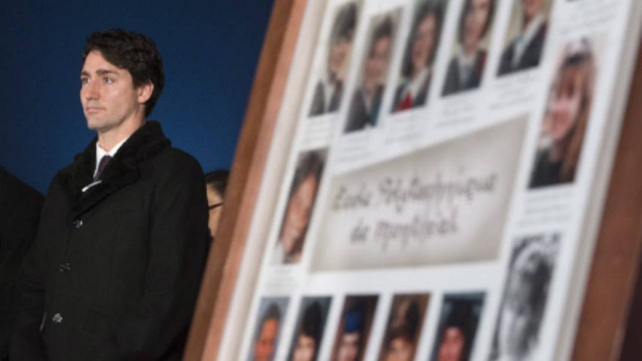 Justin Trudeau helps mark Montreal Massacre anniversary