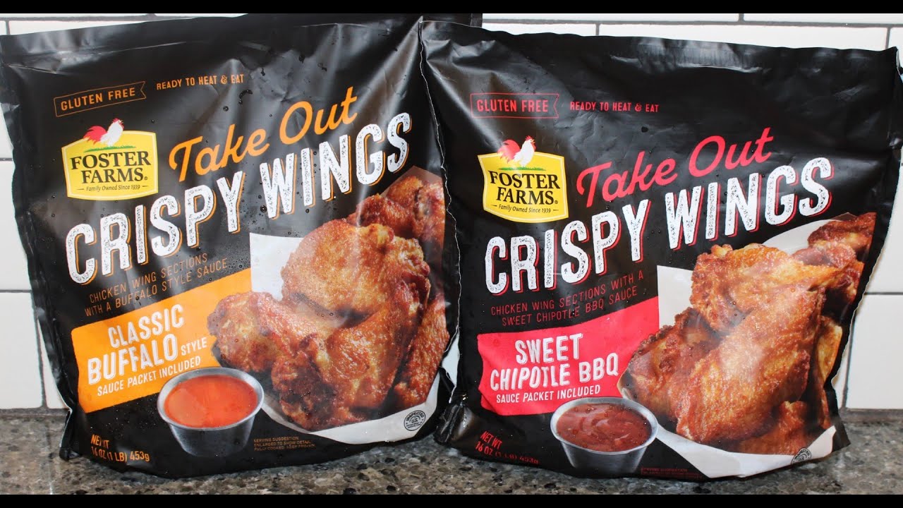 Foster Farms Take Out Crispy Wings: Classic Buffalo & Sweet Chipotle BBQ Review