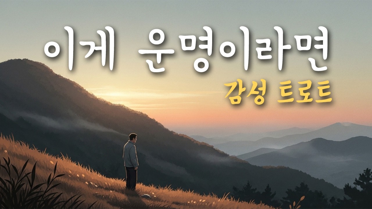 「이게 운명이라면」 그대 없는 이 삶도 안고 가겠소 | 서음가