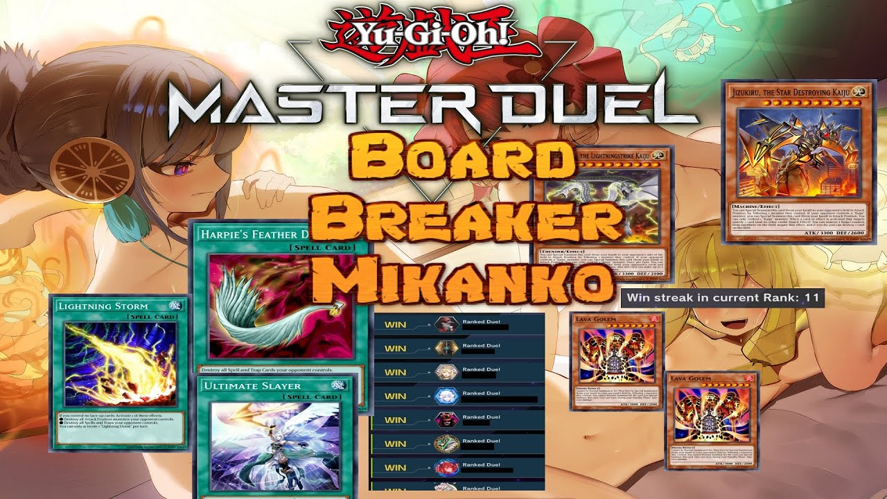 Master Duel | Board Breaker Mikanko vs 5 Different Decks | July 2024