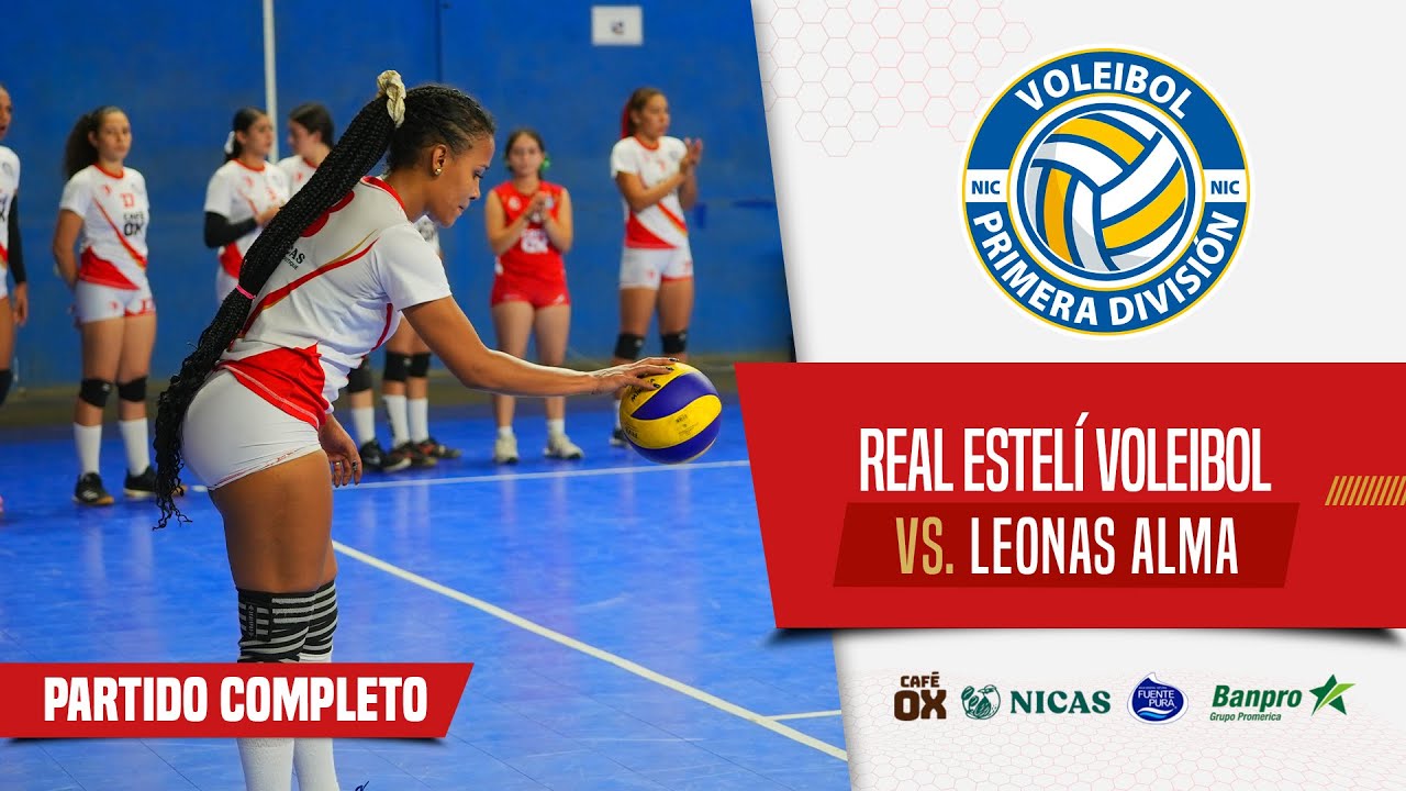 🔴 EN VIVO 🏐 Voleibol de Nicaragua | Real Estelí Voleibol Vs. Leonas ALMA | Semifinal Partido 1