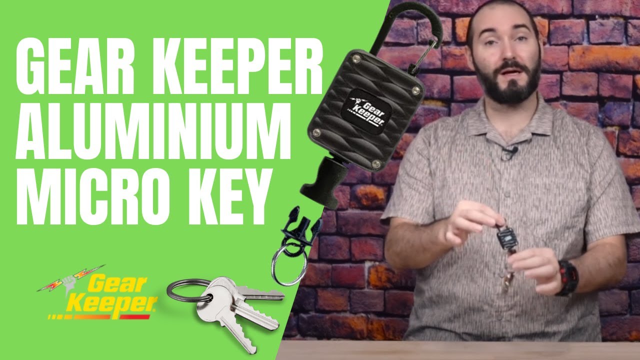 GEAR KEEPER ALUMINIUM MICRO KEY - LE CHIAVI SEMPRE A POSTO - RECENSIONE COMPLETA