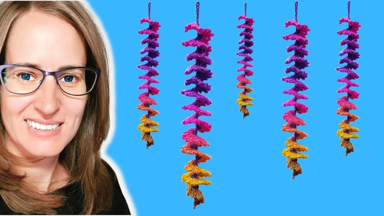 EASY Crochet wind spinner tutorial tutoral withclare