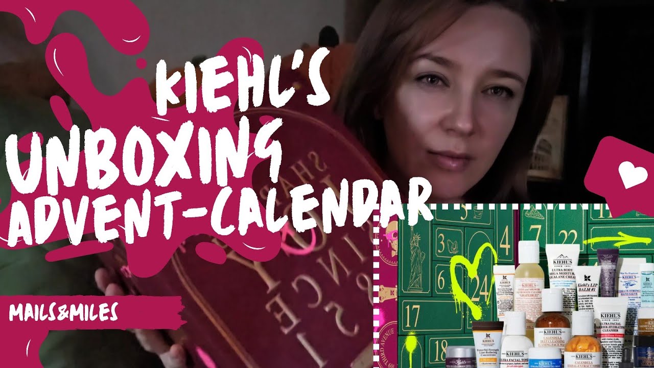 🎁Адвент-календарь Kiehl’s | 24 продукта | Уютная распаковка дома