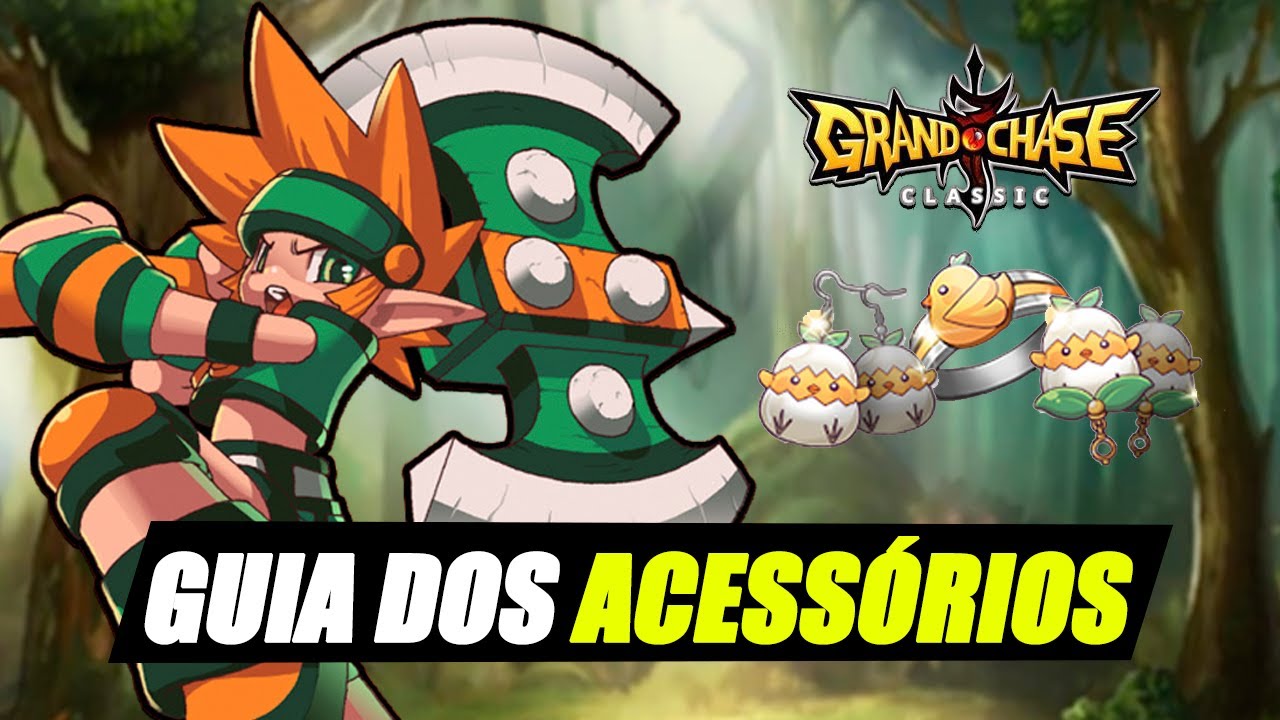Guia dos Acessórios do Piupiu - Grand Chase Classic
