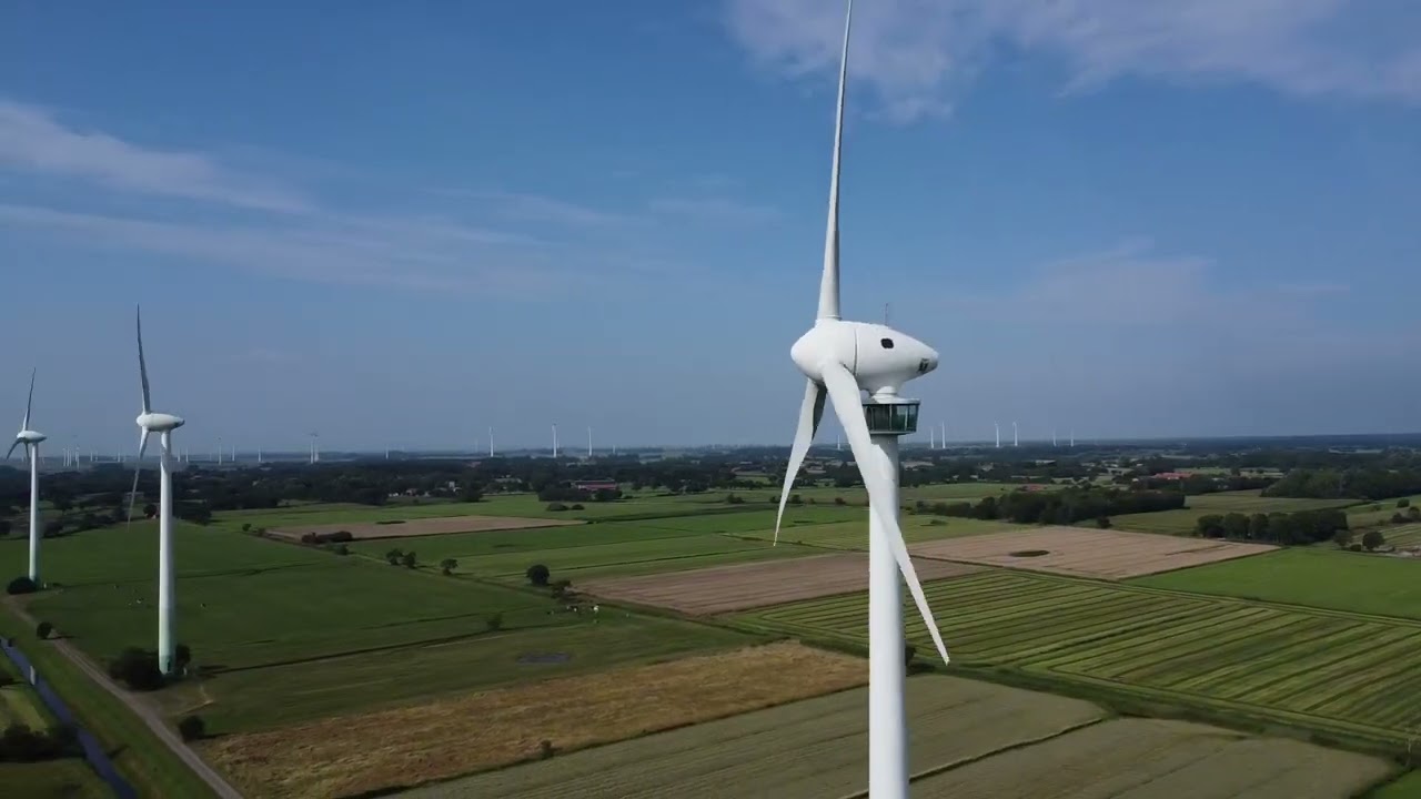 Begehbares Windrad E66 bei Westerholt