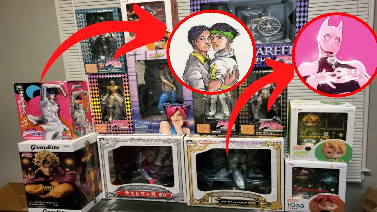 Unboxing $1000+ of Jojo Figures