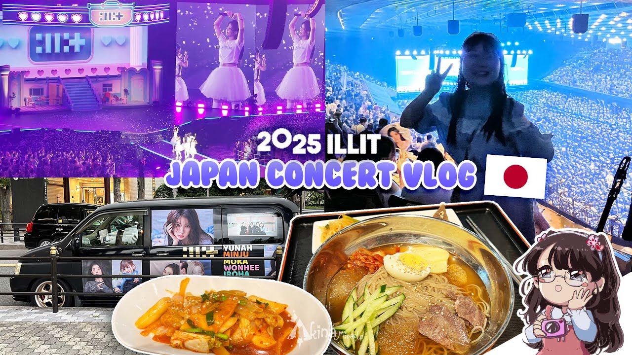 ILLIT in Osaka ✨ Concert Vlog & Korean Food Adventure | Solo Travel