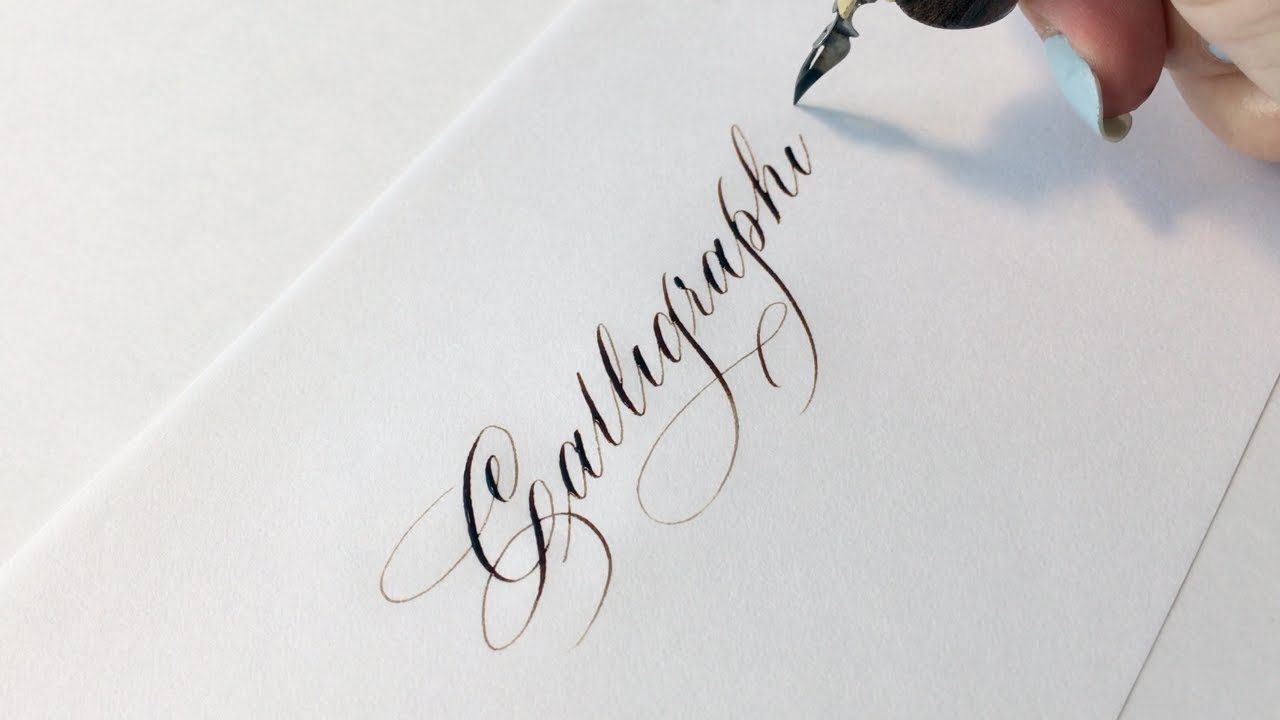 Writing Copperplate Calligraphy | We Are Calligraphy Episode 14 | Calligraphy Masters