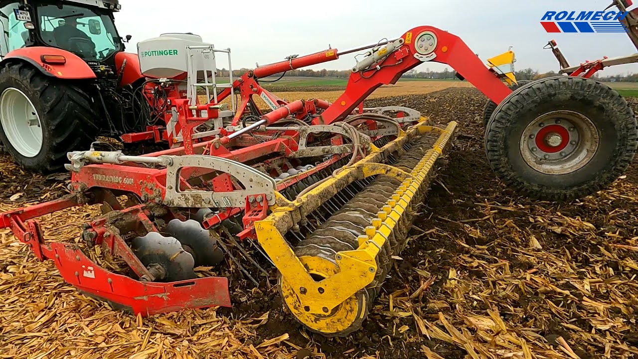 Zrywanie ścierniska TERRADISC Pottinger | ROLMECH