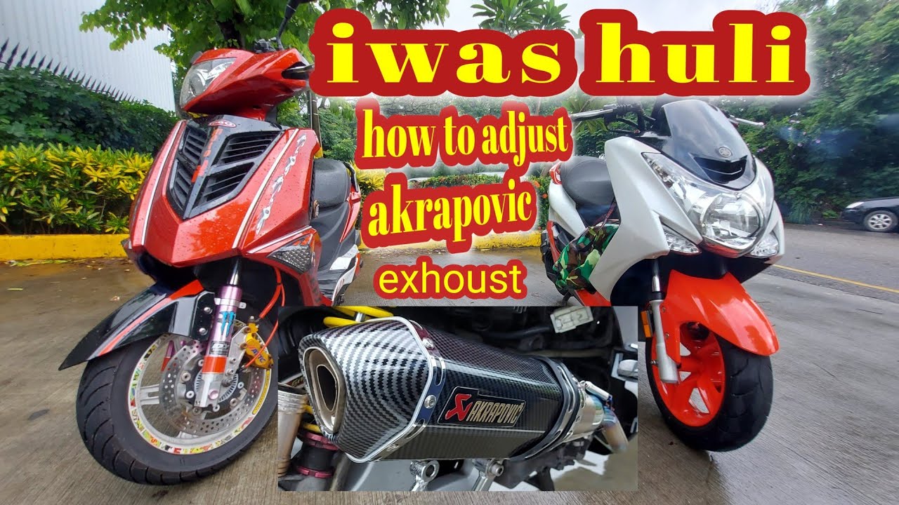 akrapovic exhoust how to adjust in low noise,阿克拉波維奇排氣#akrapovic #yamahasmax #yamahaforce #pgotigra