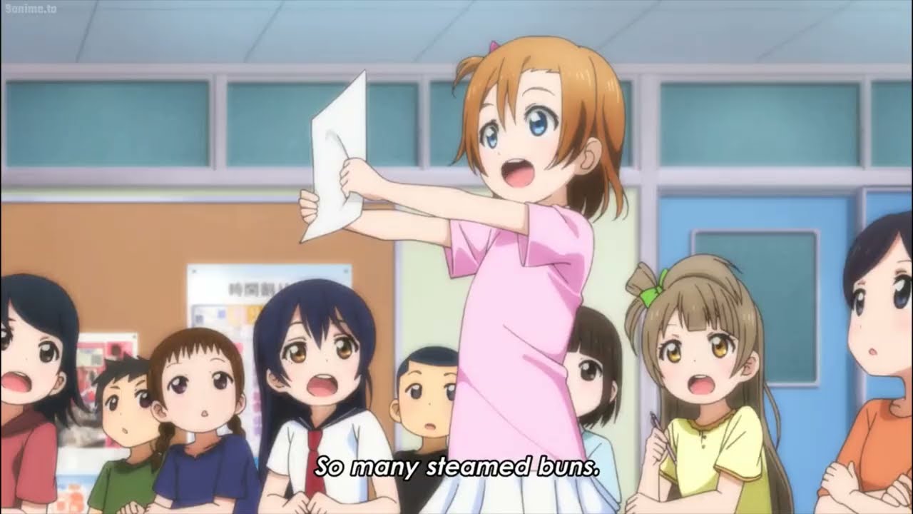 Love Live - Honoka's crappy poetry (sub v dub)