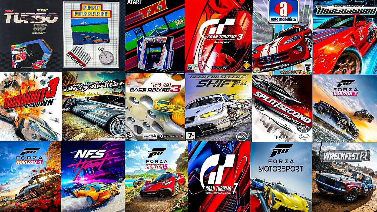 The Evolution of RACING Games (1981-2026)