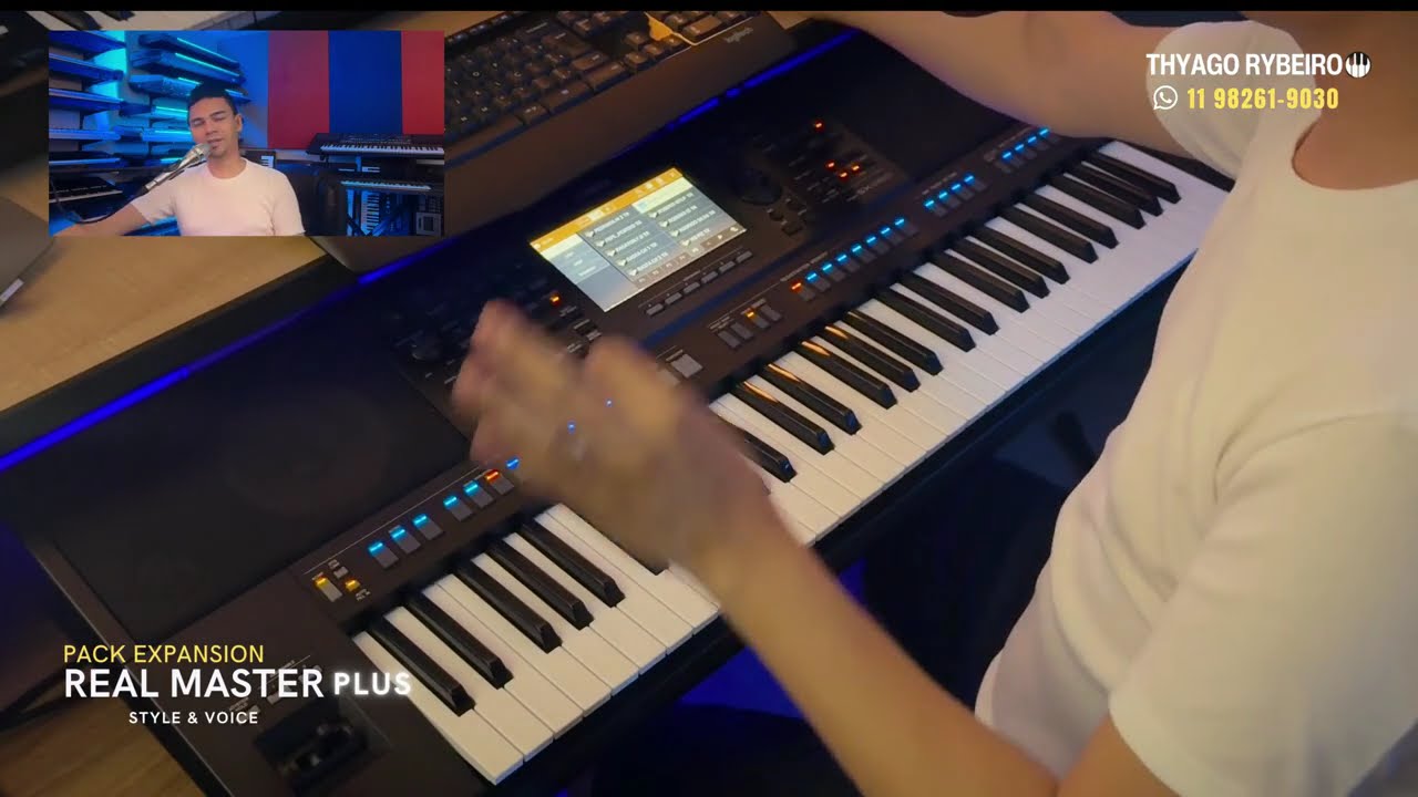 🎵Pack Real Master Plus - 2026 Yamaha "Expansão de Samples e Ritmos" By Thyago Rybeiro