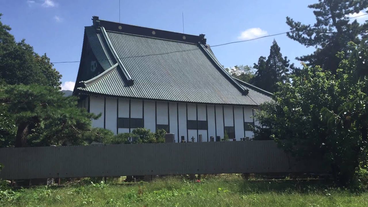 【町並み】　蔵の町須坂散策　勝善寺から須坂病院まで