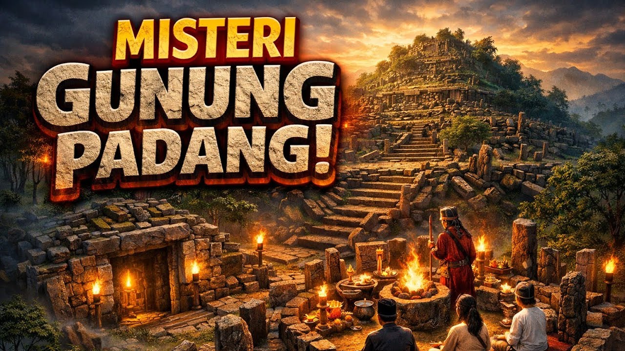 GUNUNG PADANG, GUNUNG BEBATUAN YANG PERNAH DI DATANGI KDM KONDISINYA SETELAH DI PUGAR SEPERTI INI.
