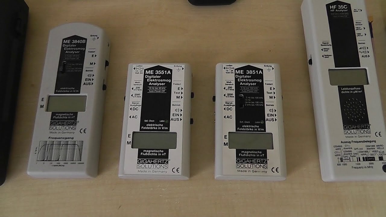 Elektrosmog Messgeräte und Messverfahren