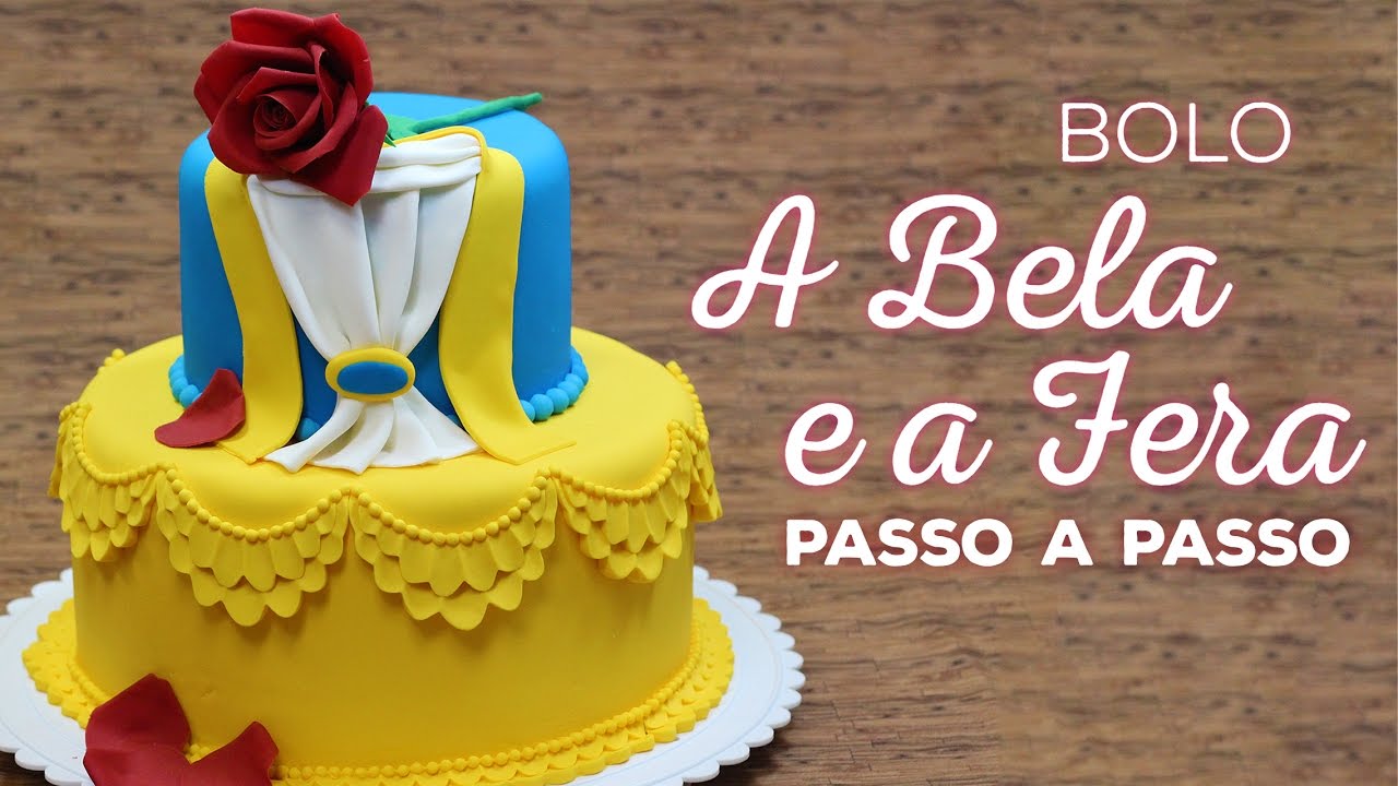 BOLO A BELA E A FERA | MODELAGEM | Weslley Benvenuto