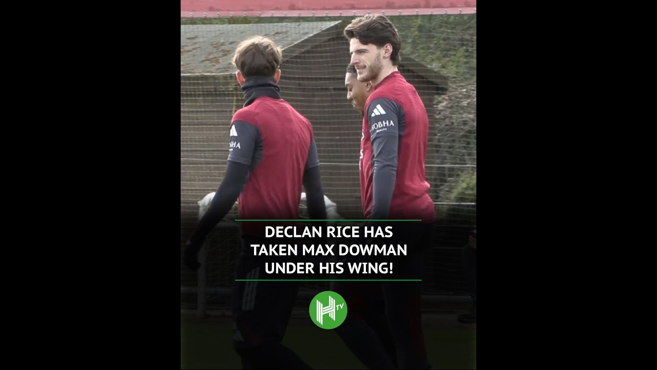 Declan Rice wziął Maxa Dowmana pod swoje skrzydła ❤️