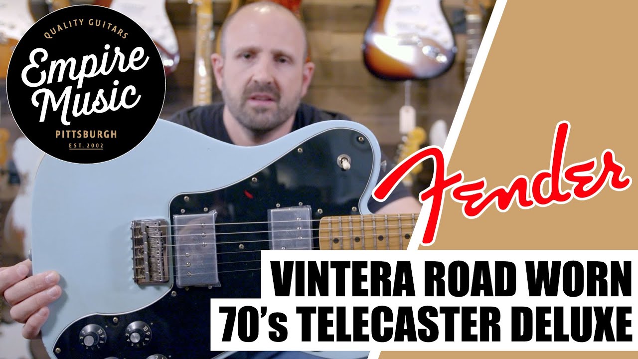 Fender Vintera Road Worn 70's Telecaster Deluxe - EMPIRE MUSIC