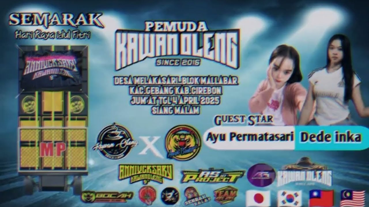 🔴LIVE NEW MEDI PUTRA || SEMARAK IDUL FITRI || KAWAN OLENG | DS.MELAKASARI - GEBANG | 4 APRIL 2025