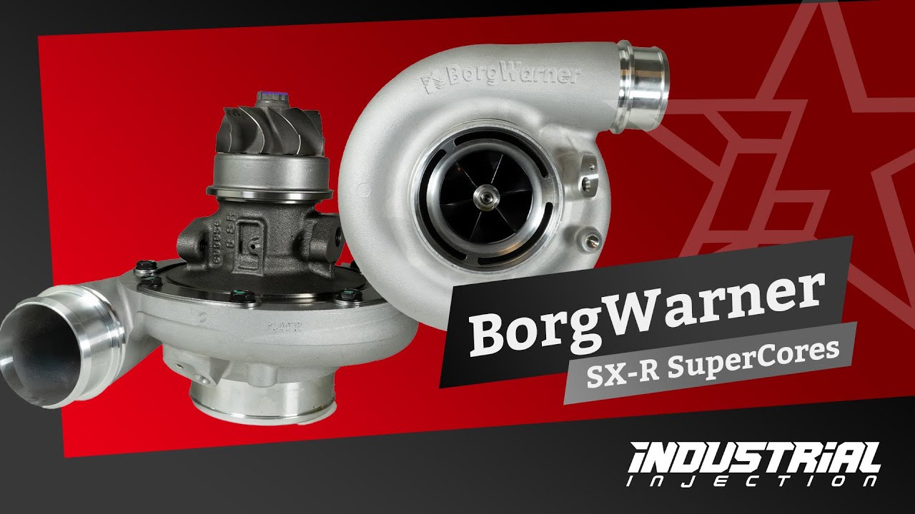 Раскройте потенциал турбин BorgWarner серии SX-R | Доступно в Industrial Injection